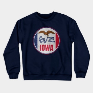 Iowa State Flag Crewneck Sweatshirt